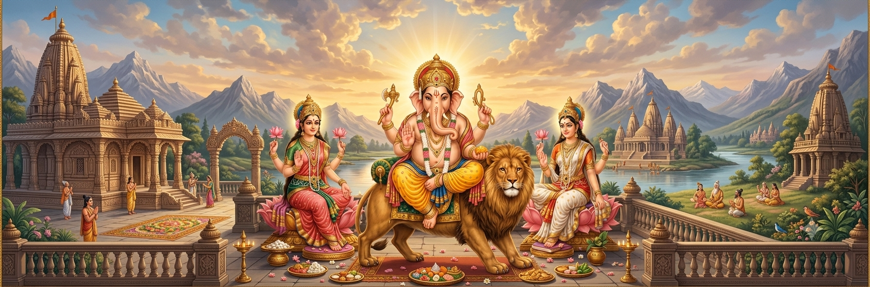 श्रीगणेशाचा पहिला अवतार श्री वक्रतुण्ड अवतार cover