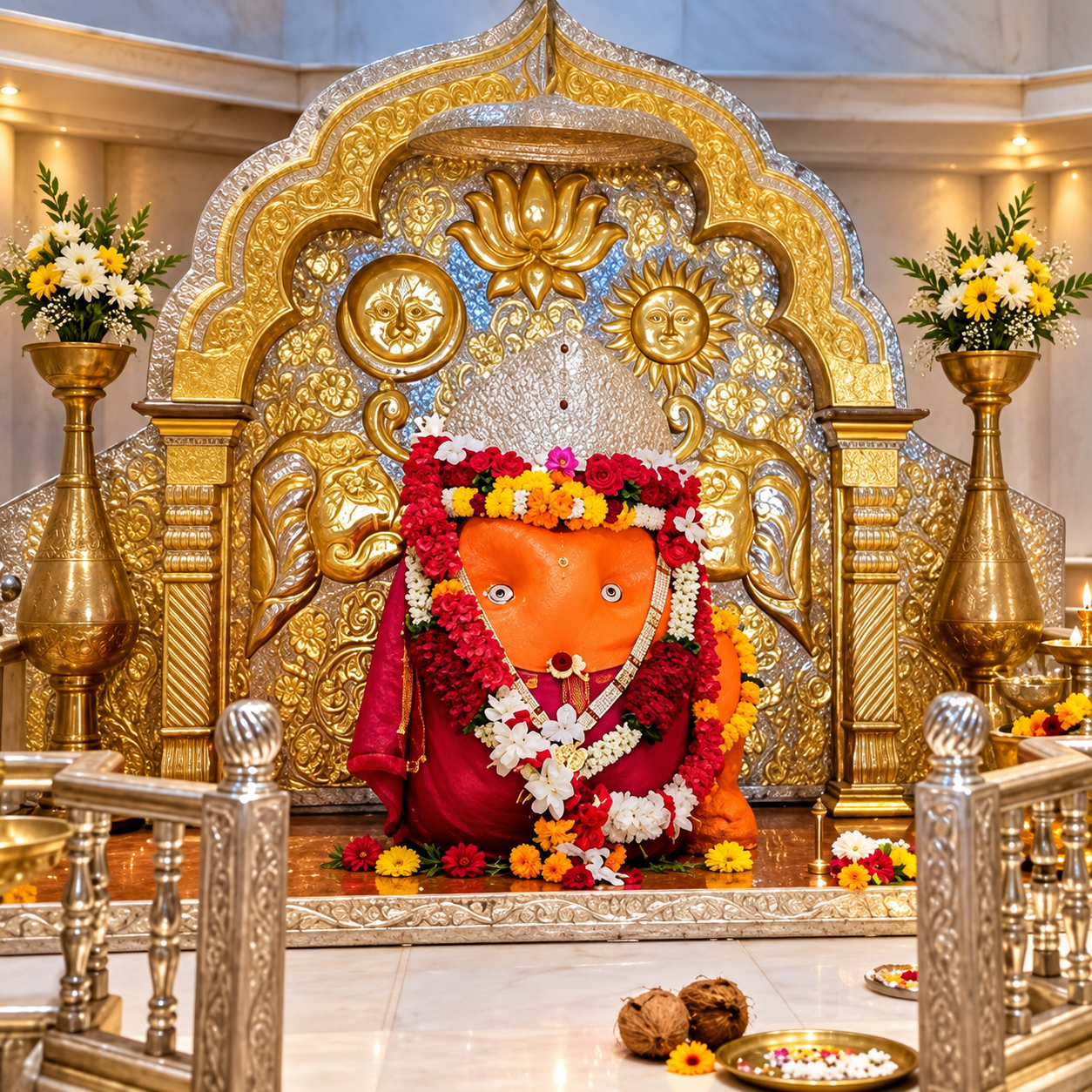 श्री राजुरेश्वर गणपती, राजूर मुखपृष्ठ छायाचित्र