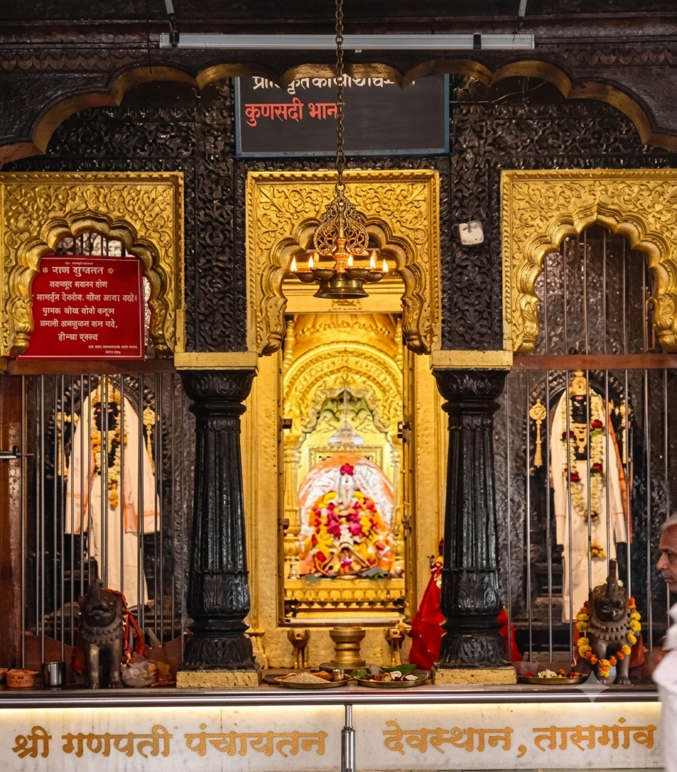 तासगावचा श्री सिद्धिविनायक गणपती मुखपृष्ठ छायाचित्र