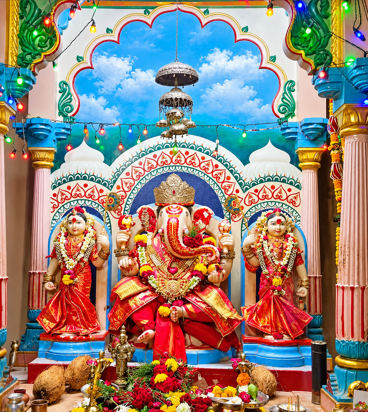मैराळ धुंडीराज गणपती मंदिर , वडोदरा मुखपृष्ठ छायाचित्र