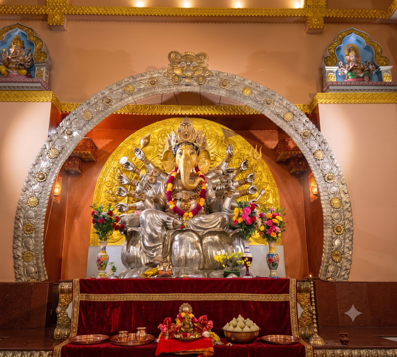 श्री विश्व विनायक मंदिर, रेनॉक — सिक्कीम मुखपृष्ठ छायाचित्र