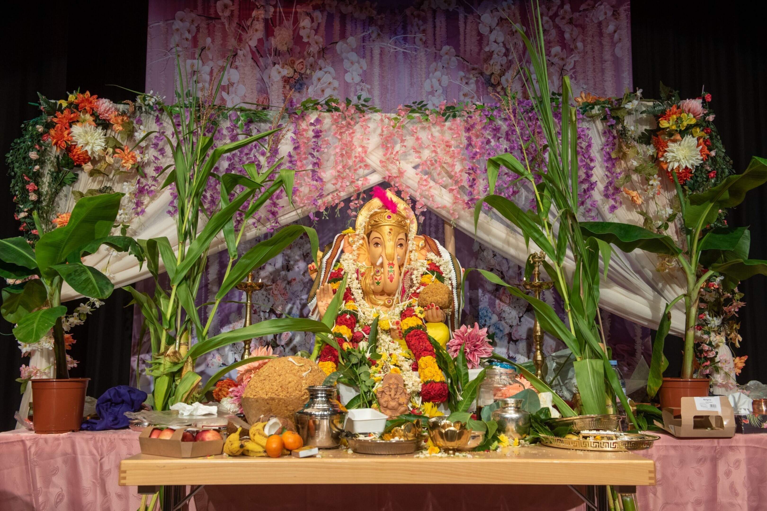 मॉरिशसमधील गणेश चतुर्थी मुखपृष्ठ छायाचित्र