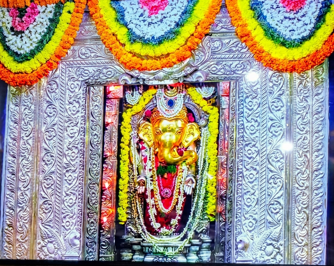 श्री आणेगुड्डे विनायक मंदिर, कुंभाशी कर्नाटक मुखपृष्ठ छायाचित्र
