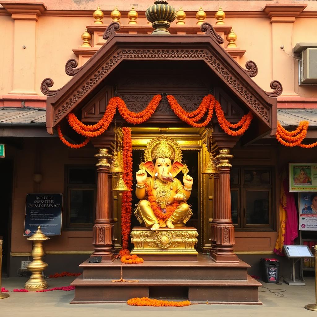 श्रीमंत दगडूशेठ हलवाई गणपती मंदिर cover